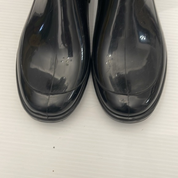 BURBERRY RUBBER PRINTED RAIN-SNOW BOOTS WOMENS SIZE 38 - Picture 5 of 16